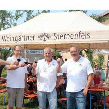 Weingärtner aus Sternenfels luden zur Weinprobe ein