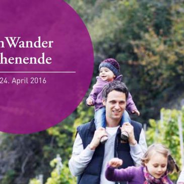 WeinWanderWochenende am 24.04.2016