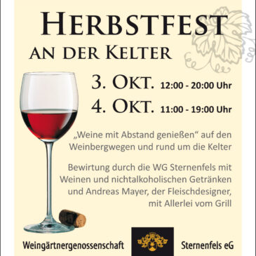 Herbstfest an der Kelter